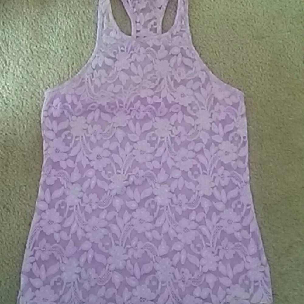 Lacy tank top